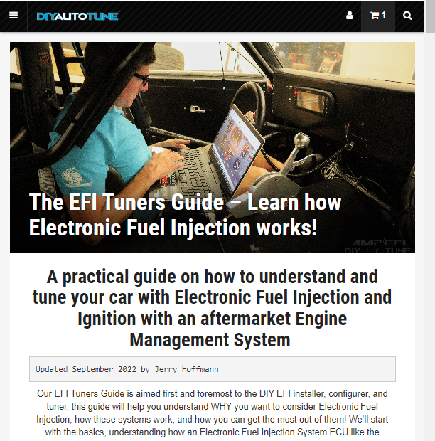 Free Educational Resource The Efi Tuners Guide