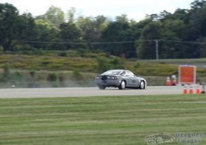 Jerry Hoffmann breaking land speed records at the Ohio Mile in his MS3-Pro 2JZ Nissan 240sx